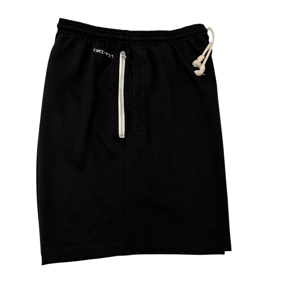Nike Standard Issue Shorts 9" Men’s XL DQ5712-010 French Terry Basketball Black - Picture 6 of 7